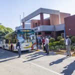 Leeto bus at Council Chambers