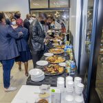 Leeto employees having lunch