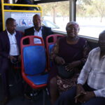 Passenger enjoying the bus ride 2