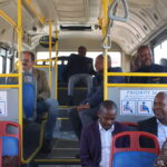 Passengers enjoying the bus ride 8